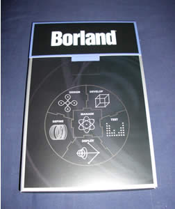 Borland Delphi 2005 box inside of outer sleeve